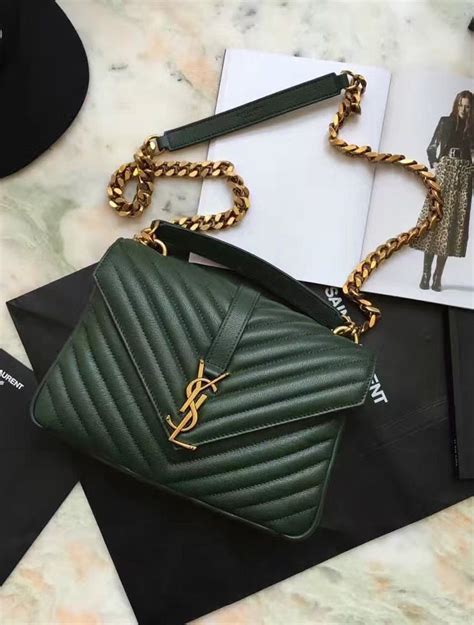 yves saint laurent bag green|yves Saint Laurent bags bloomingdale's.